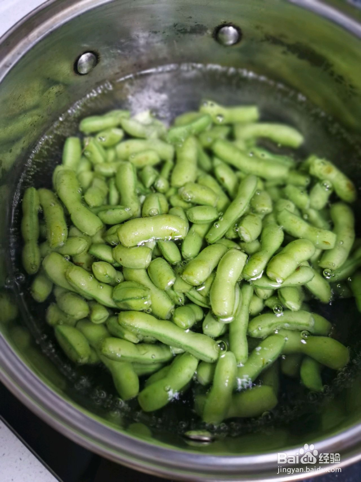 麻辣毛豆的做法