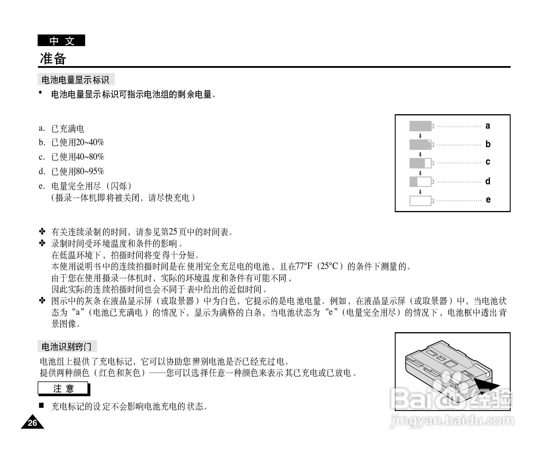 三星VP-D905(i)摄录一体机使用说明书:[3]