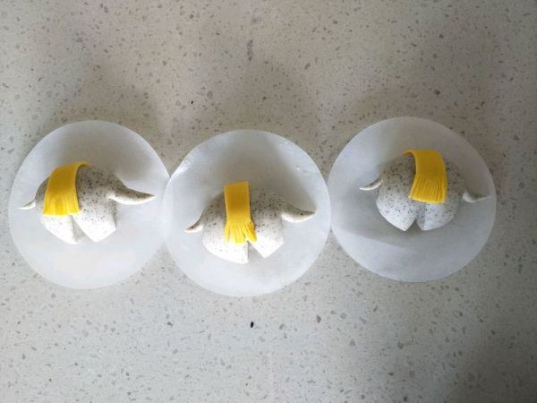 黑芝麻牛奶馒头