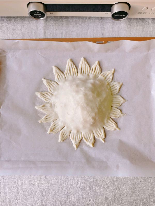 芒果向日葵手抓饼