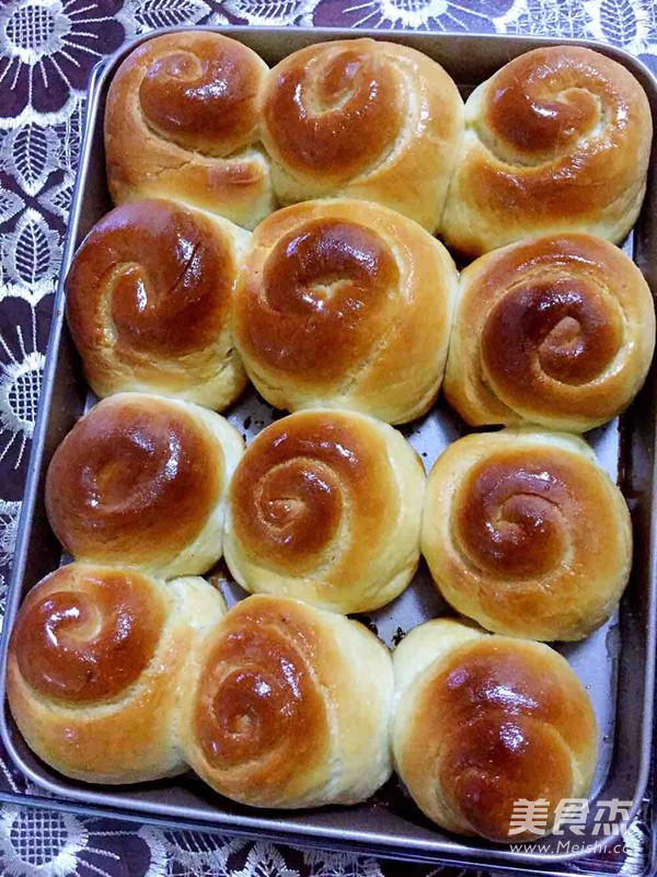 蜂蜜小面包的做法