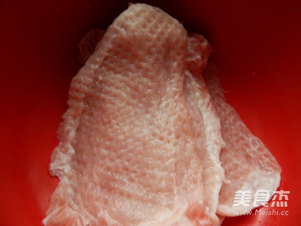 空炸猪排的做法