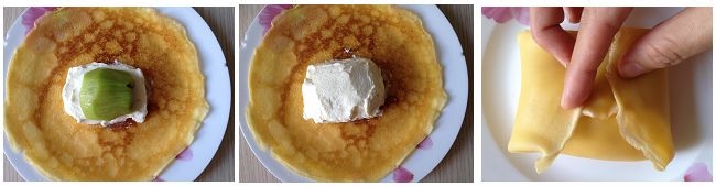 港式甜品——弥猴桃班戟的做法