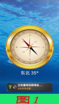 手机电子罗盘怎么用