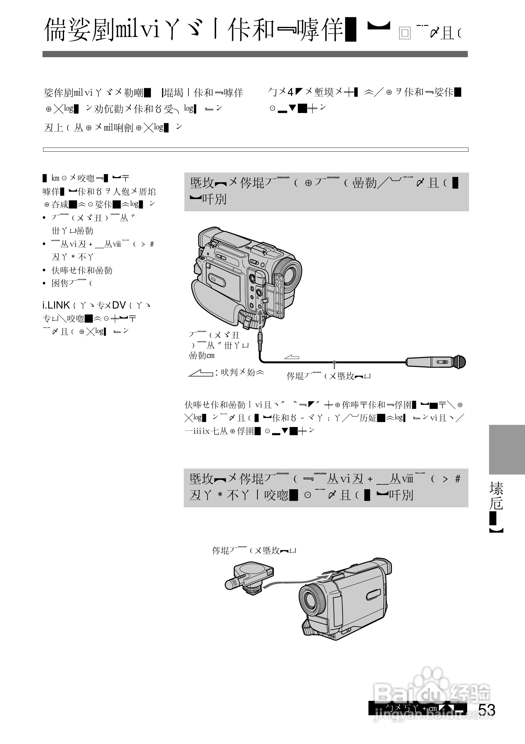 SONY DCR-TRV10摄像机说明书:[6]