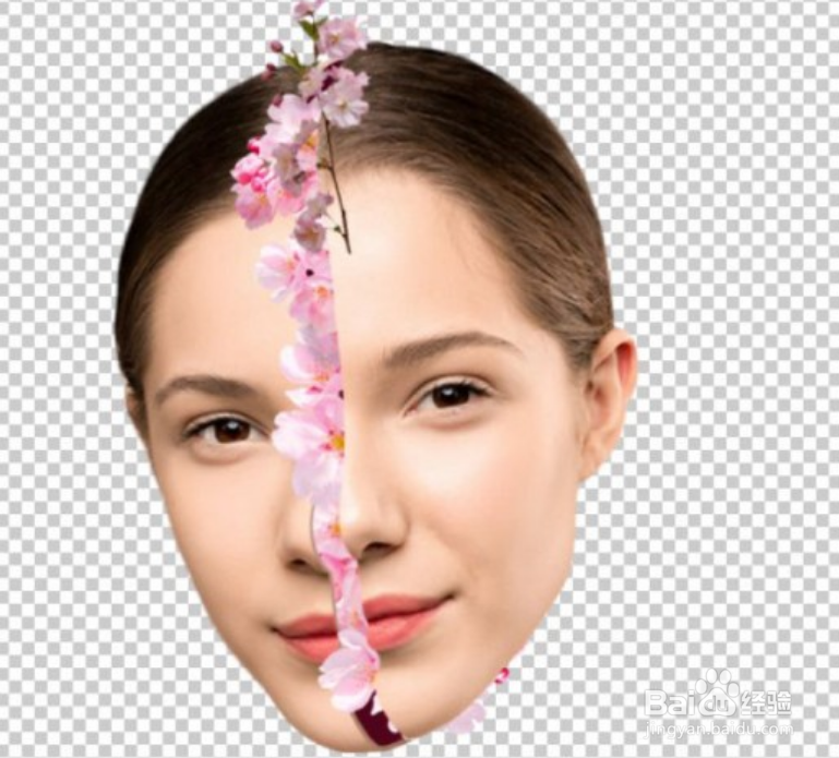 PS怎么场景合成一个超现实画面头像海报