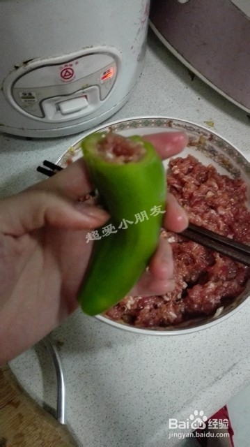 超下饭的尖椒盒/虎皮青椒酿肉怎么做