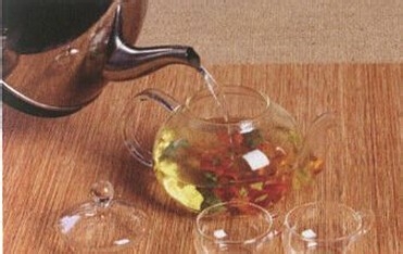 金莲薄荷茶排毒清肠花草茶冲泡步骤