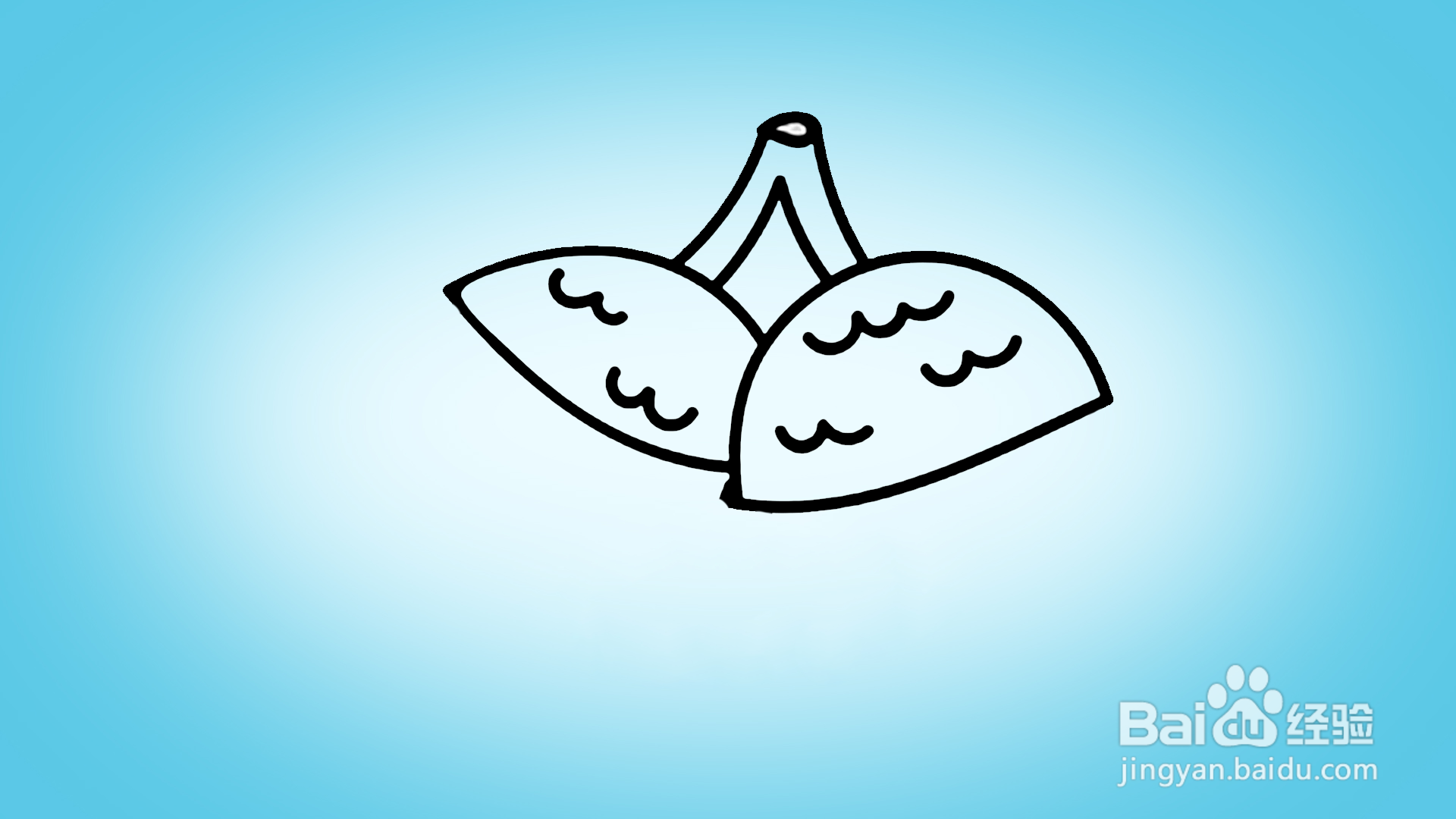 如何画卡通坚果