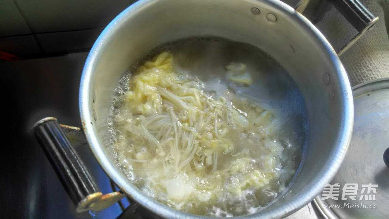 金针菇蛋汤的做法