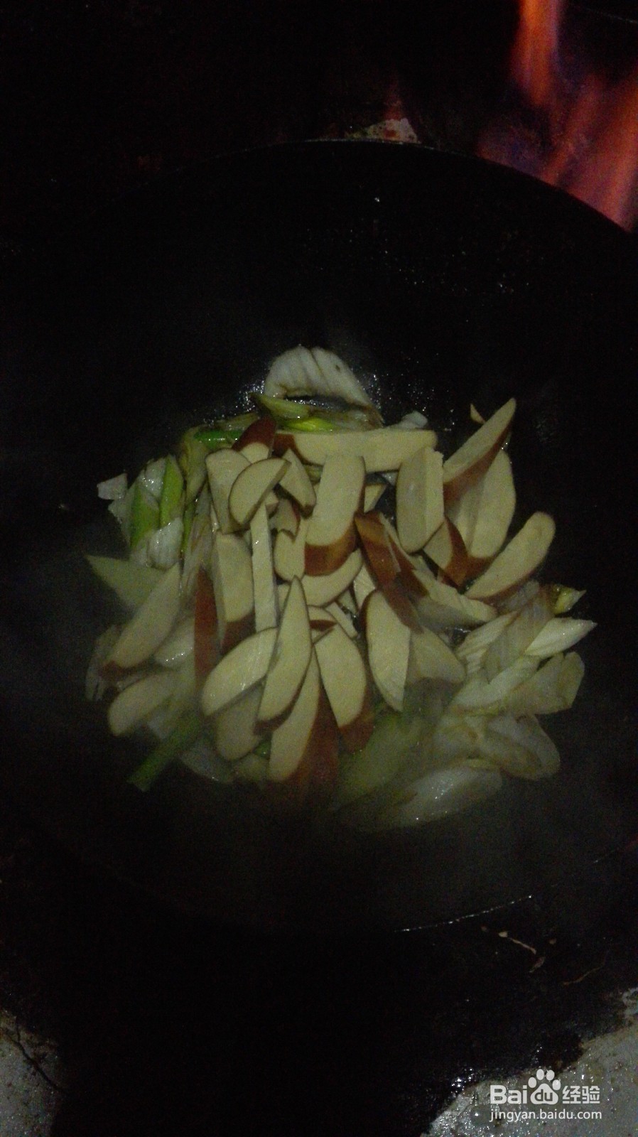 大葱炒豆干做法