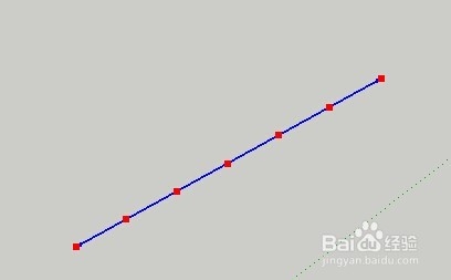 SketchUp草图大师如何给直线等分？