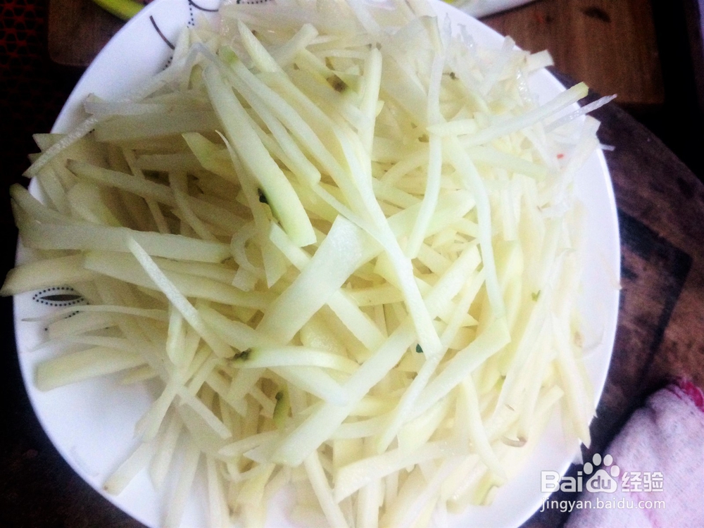 如何炒出香喷喷的土豆丝