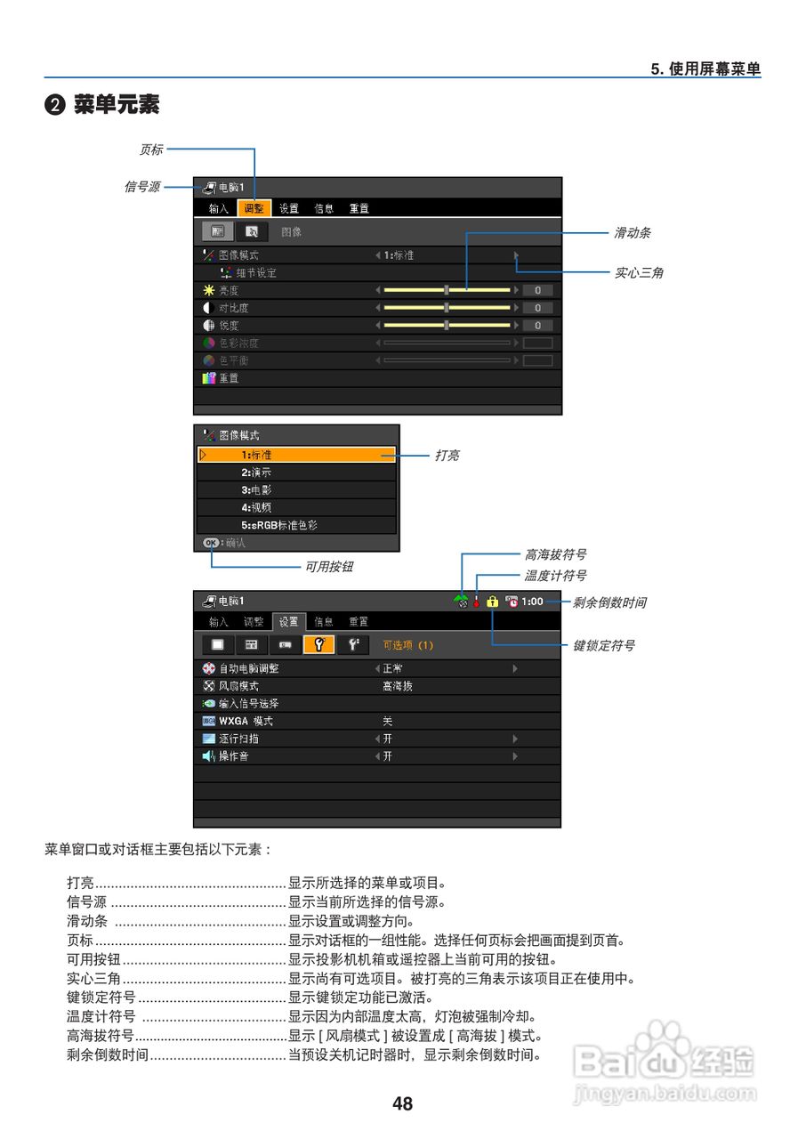 佳能LV-8310投影仪使用说明书:[6]