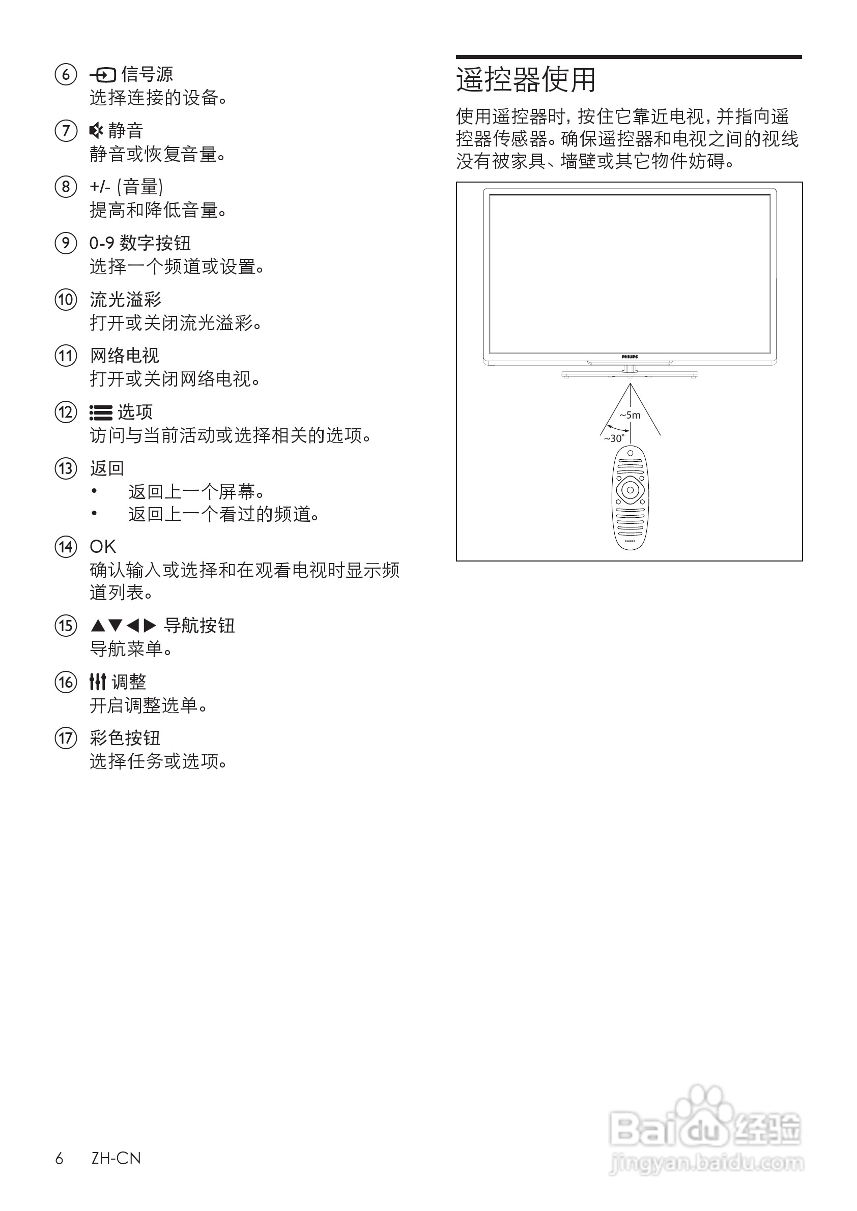 飞利浦55PFL5820/T3液晶彩电使用说明书:[1]