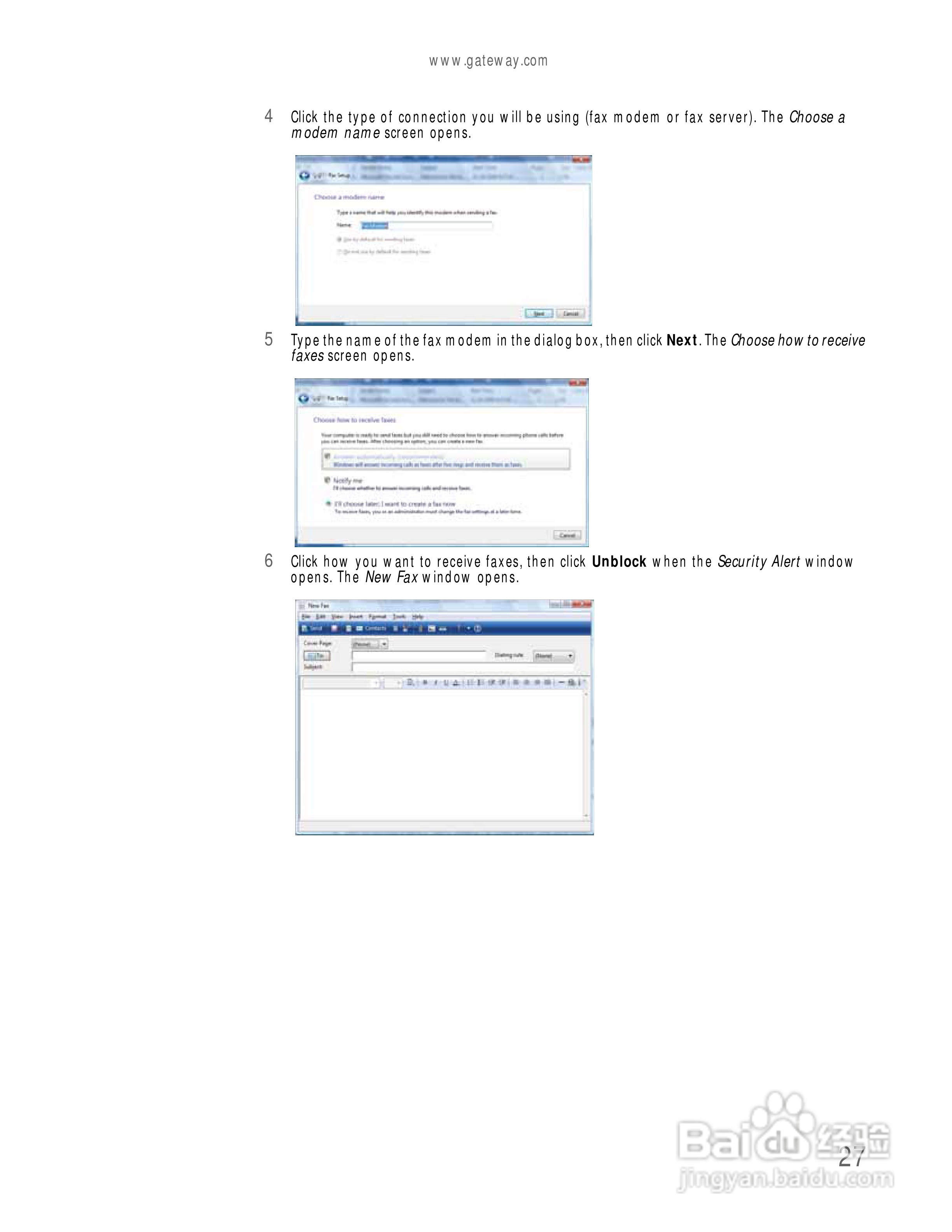 捷威Gateway UC78笔记本电脑使用说明书:[4]