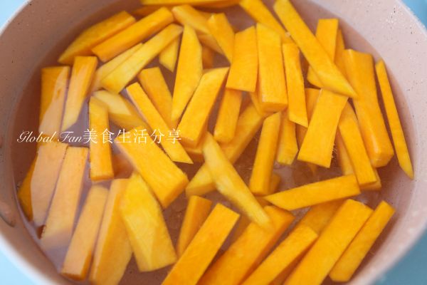 冰糖蔓越莓山楂南瓜羹