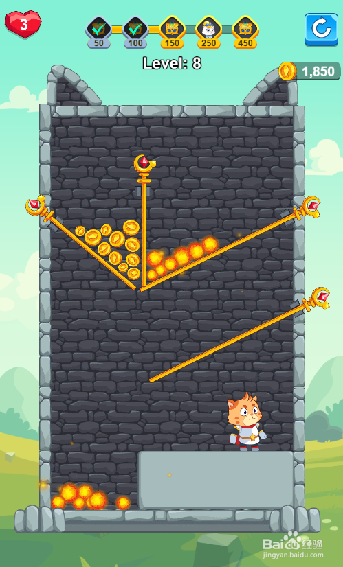 The Rise of Cat Hero的Level 8怎样通关