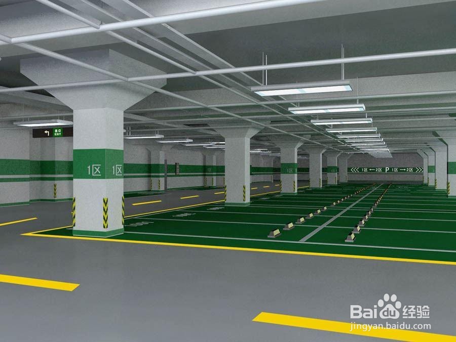 仓库地面划线步骤