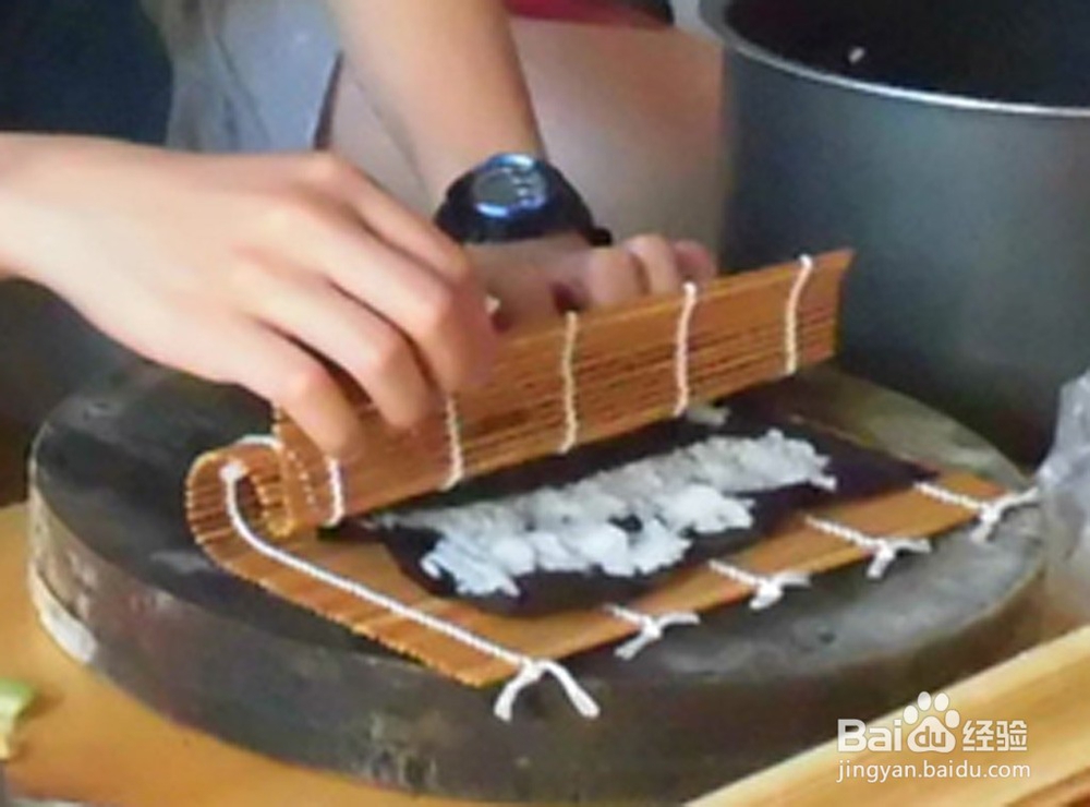 紫菜卷--贵得要死的寿司在家里自己做