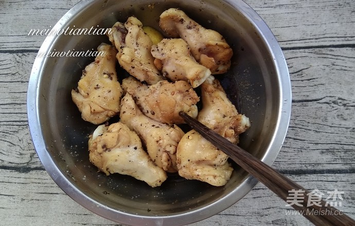 无油香酥鸡翅根