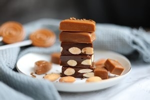 杏仁海盐咖啡太妃硬糖