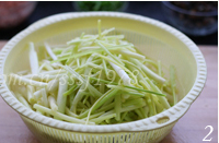 蒿菜黑木耳炒肉