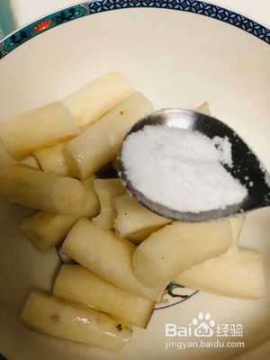奶香蓝莓山药泥