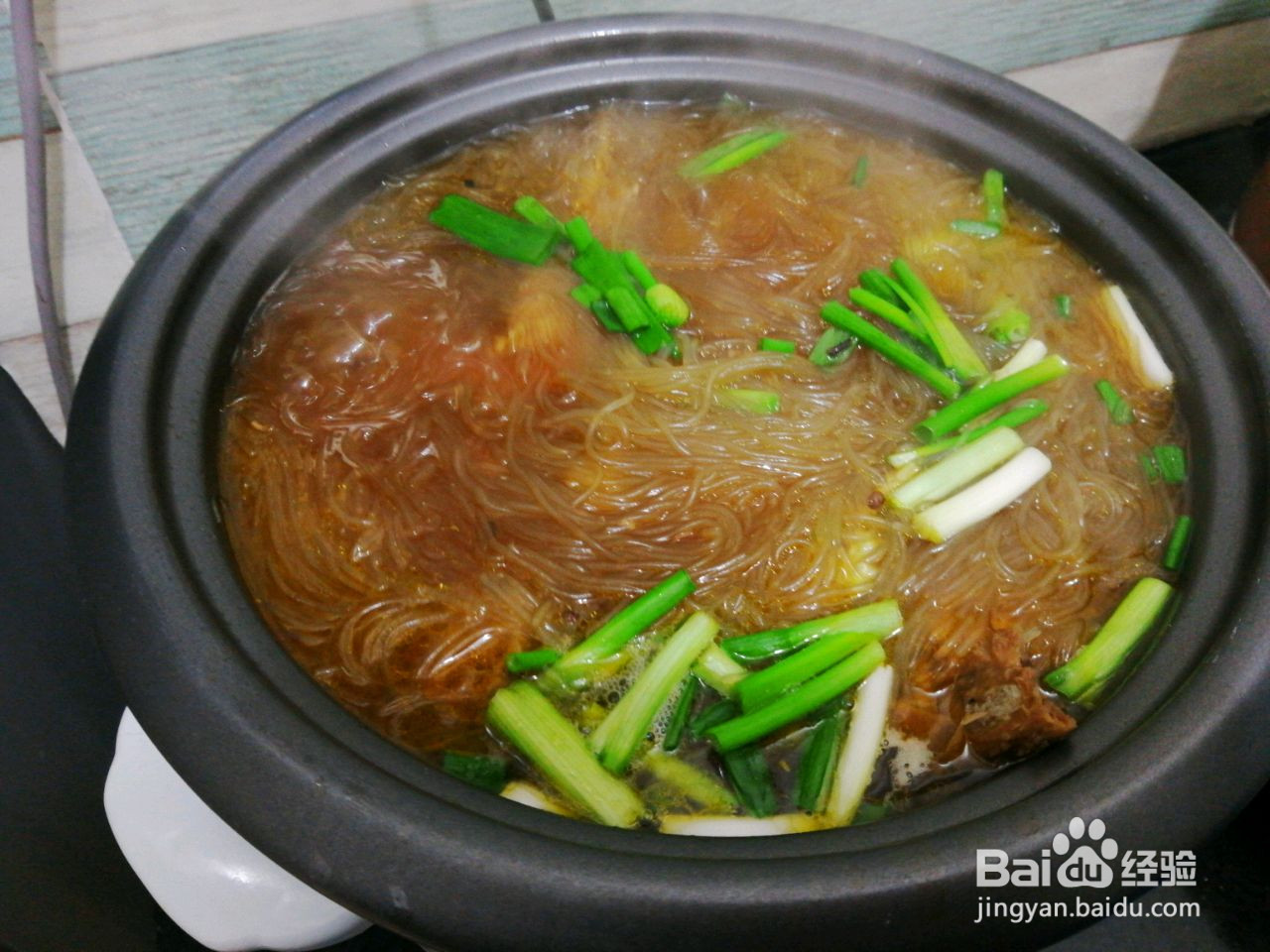 粉丝炖鸭的做法