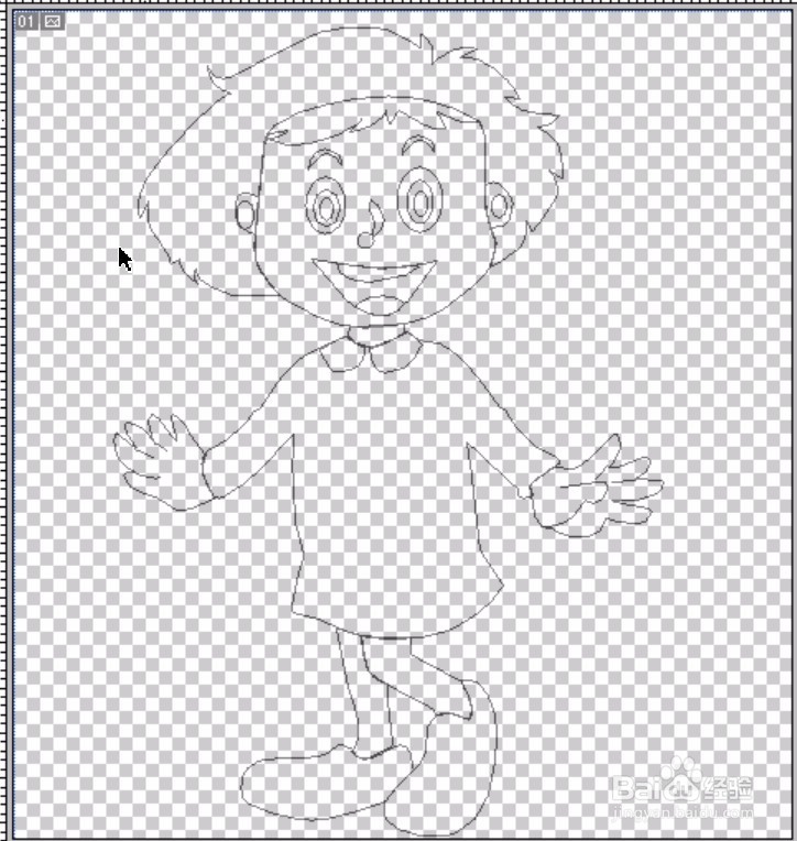 萌女孩卡通图片设计