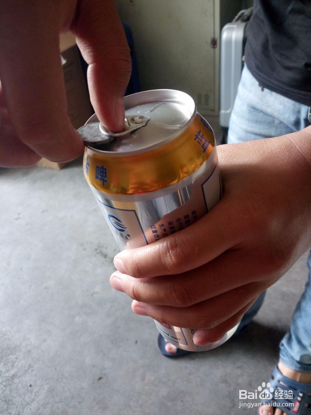 没有指甲怎么开易拉罐