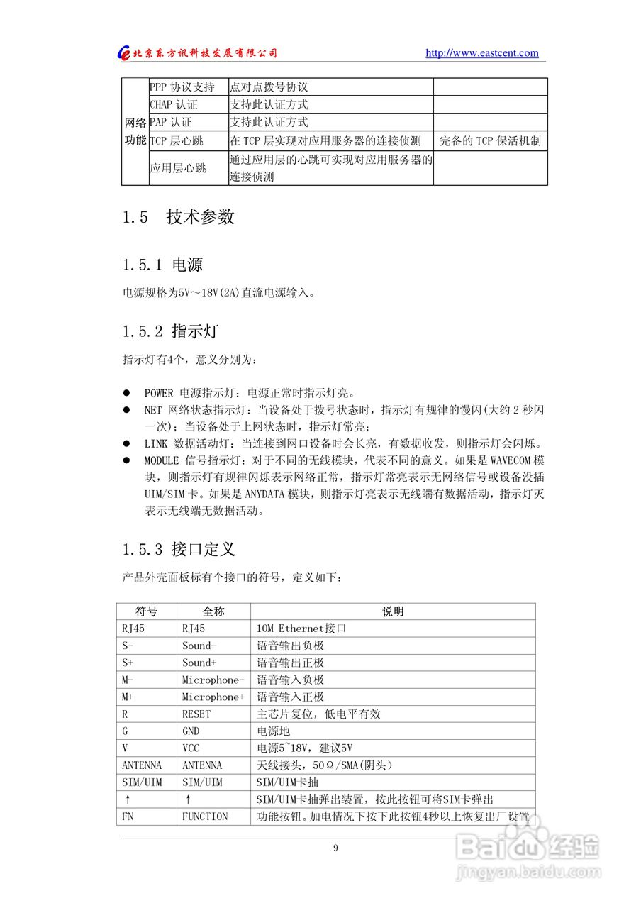 东方讯EIC-RG20 GPRS无线路由使用说明书:[1]