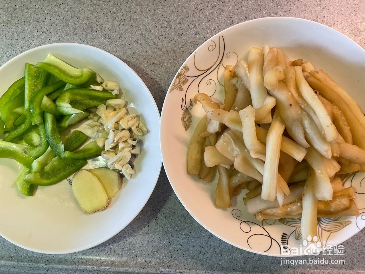 青椒炒茄子的做法