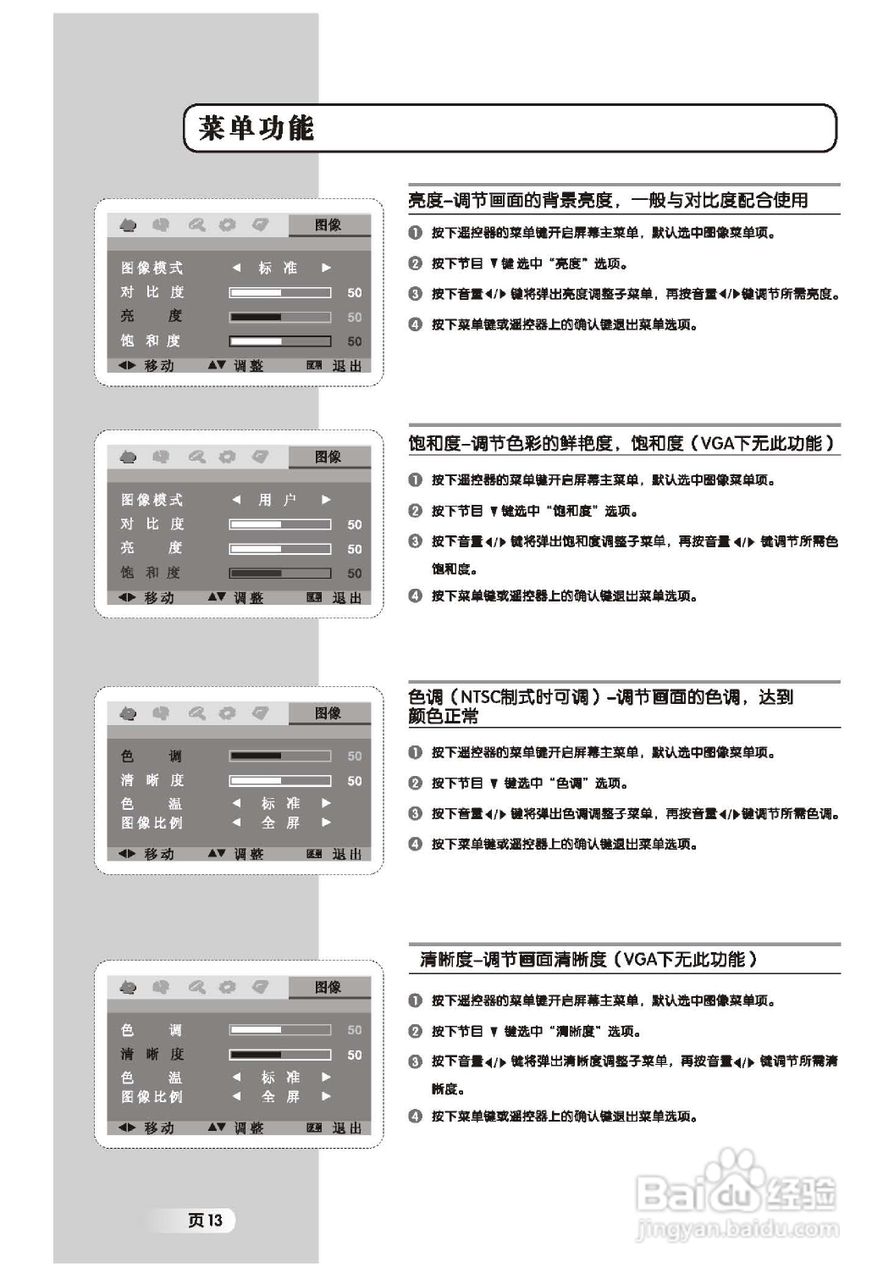 TCL王牌L19M9液晶彩电使用说明书:[2]