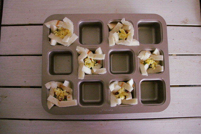 吐司披萨盏的做法