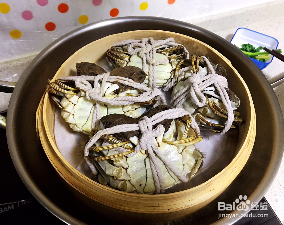小孩子超喜欢的清蒸大闸蟹