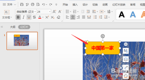 WPS幻灯片中如何将图片和形状组合在一起