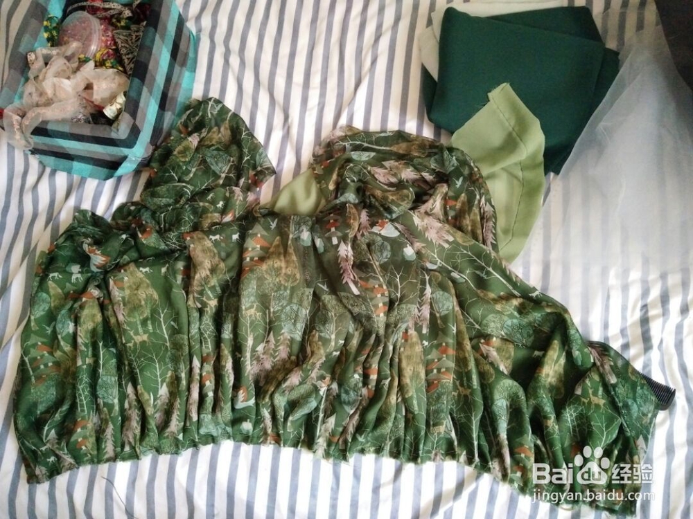 为自己做齐腰襦裙
