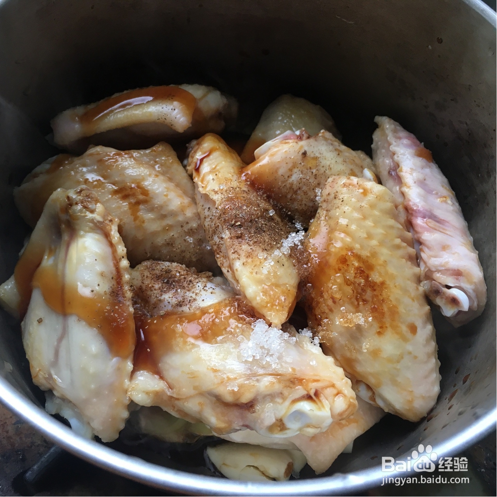 教你简单的做鹌鹑蛋卤水鸡翅!