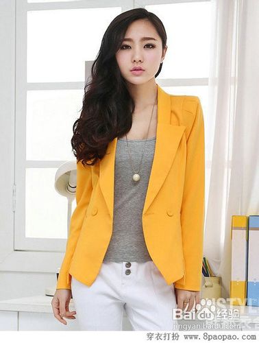 小西装百搭技巧