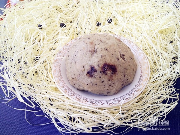 黑豆渣桂圆馒头