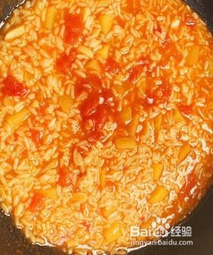 食补佳品番茄土豆烩饭！剩米饭的终结者的做法