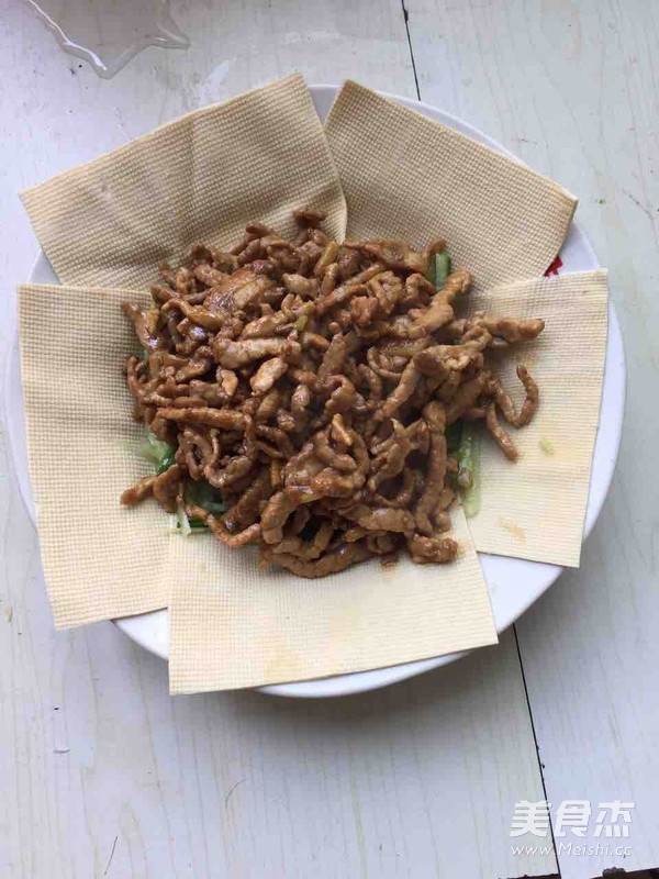 京酱肉丝的做法