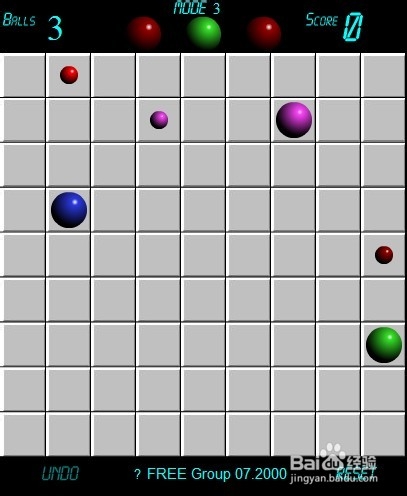 五子彩球小游戏攻略