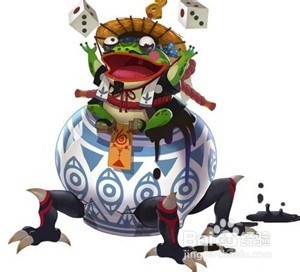 阴阳师式神青蛙瓷器的介绍