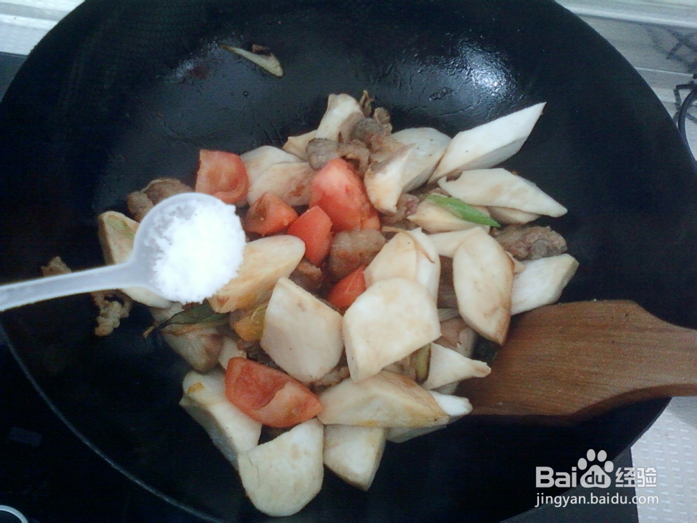 杏鲍菇炒小酥肉