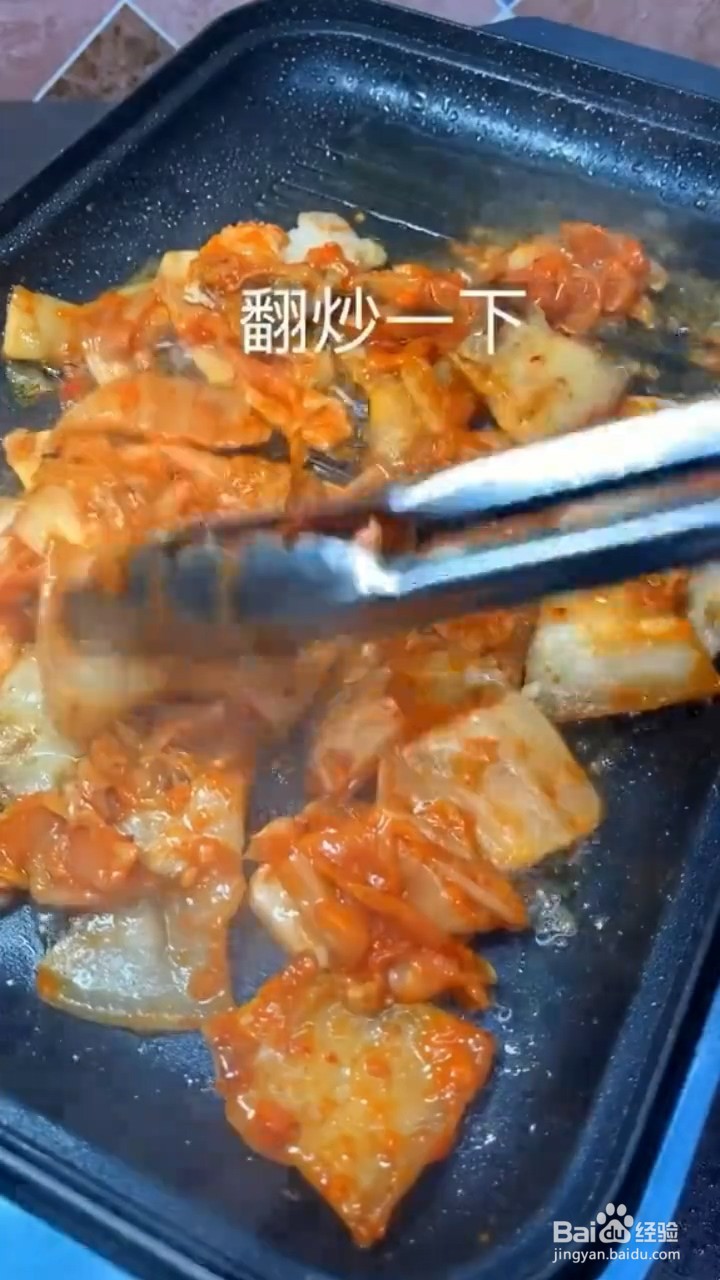 如何制作五花肉泡菜炒饭