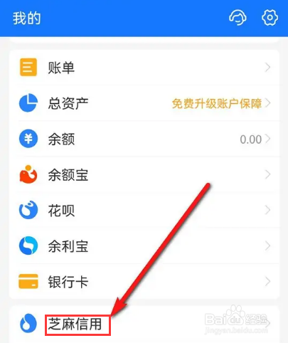 支付宝历史芝麻分怎么查看
