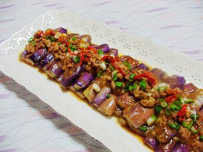 酱香肉末茄子