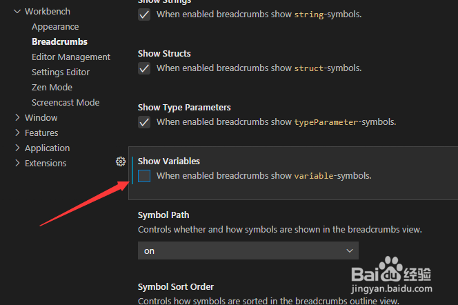 Visual Studio Code怎么设置显显示变量